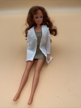 1993 Lucky Brand Fashion Doll With Dress And Jacket
